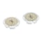 Prime-Line Universal Index Buttons, 1-5/16 in. Diameter, Clear Acrylic with Gold (1 Pair) MP54300 - alternate 1